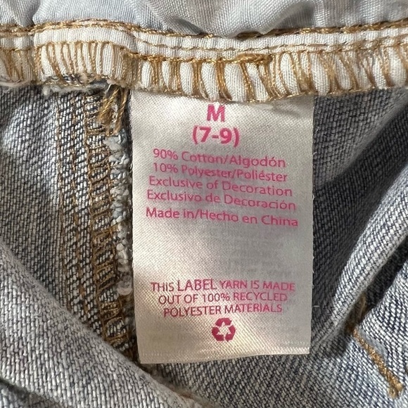 No Boundaries Tie Front Shorts Light Acid Wash Size Medium - Picture 3 of 7